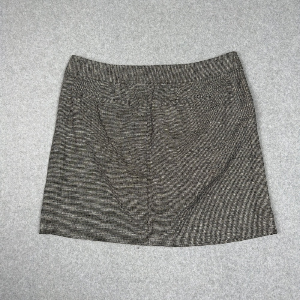 NWT Ann Taylor Womens 10 Skirt Linen Blend Career Offiice Business Casual - Picture 8 of 9